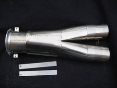 Yellow Aircraft F-18 Single Bifurcated Exhaust Tube