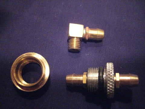 High Flow Rate Fuel Fitting Set (3/16") Elbow  Vent